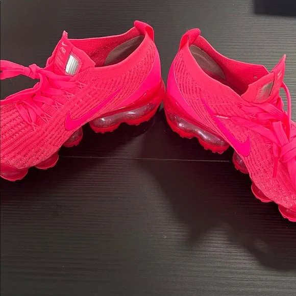 Nike Air Vapormax Flyknit 3 Pink Size 8 - Picture 7 of 9